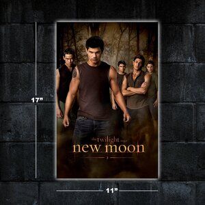 Twilight New Moon movie poster - 11x17 wall art print merch Edward Bella Jacob